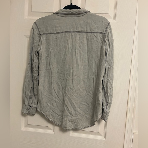 Talula Soft Denim Vibe Button Up - Picture 3 of 5